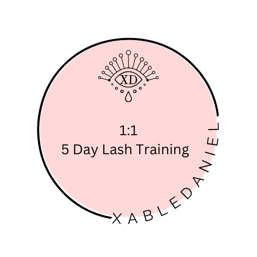 1:1 five days of Lash Training